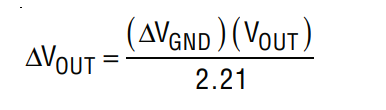 Equation for Ground Pin