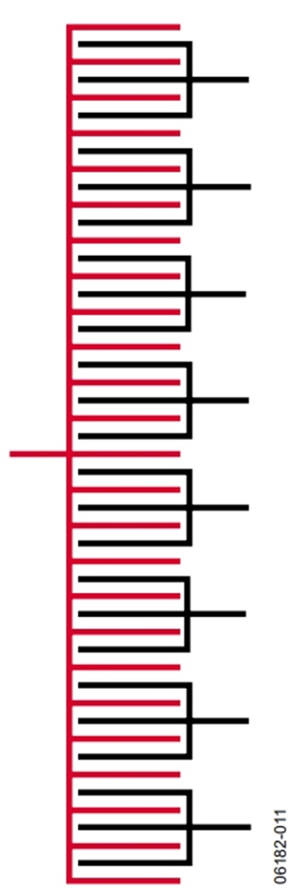 Figure 11. Discrete Slider Sensor Layout 