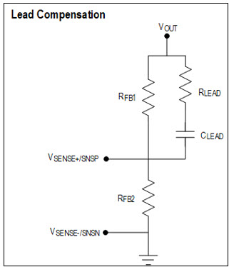 Figure 5a. Circuit diagram for lead compensation.