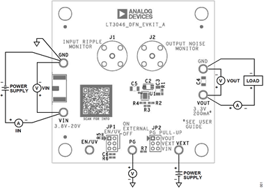 LT3046EVK Board Photo Top