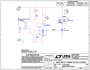 DC2302A - Schematic