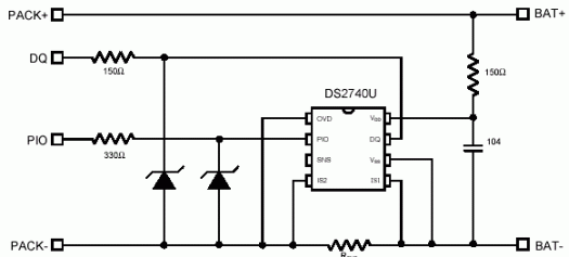 Figure 1. Alternate Circuit with IS1 and IS2 Connected to the Sense Resistor, SNS Open.