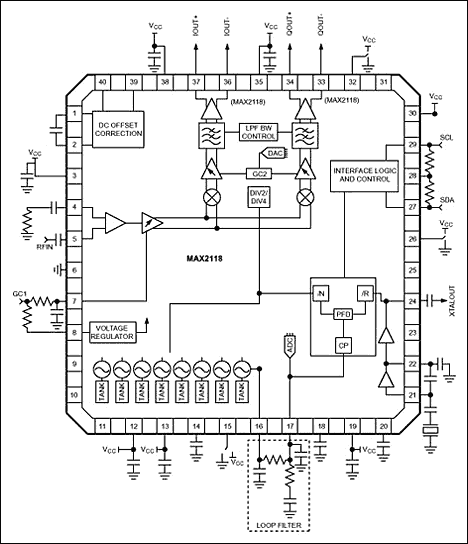 Figure 1. Typical operating circuit.