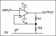 Figure 4.  A simple circuit with hysteresis.