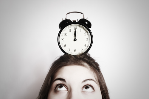 Figure 1. Are you guilty of clock watching?