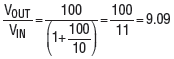 Calculated Closed Loop Gain