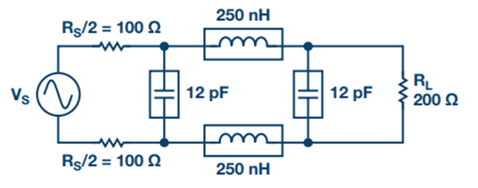 Figure 15. Final differential filter.