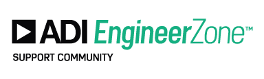 ADI EngineerZone Support Community