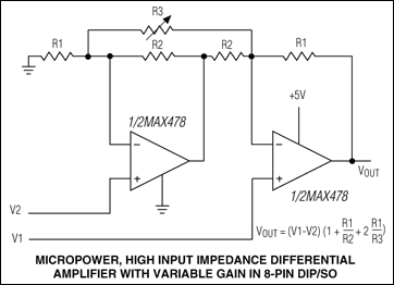 MAX478, MAX479: Typical Operating Circuit