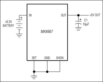 MAX667: Typical Operating Circuit