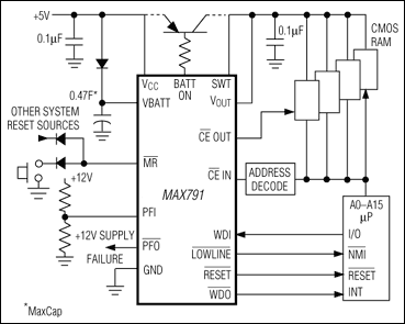 MAX791: Typical Operating Circuit