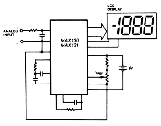 MAX130, MAX131: Typical Operating Circuit