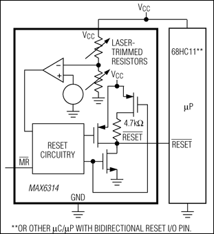 MAX6314: Typical Operating Circuit