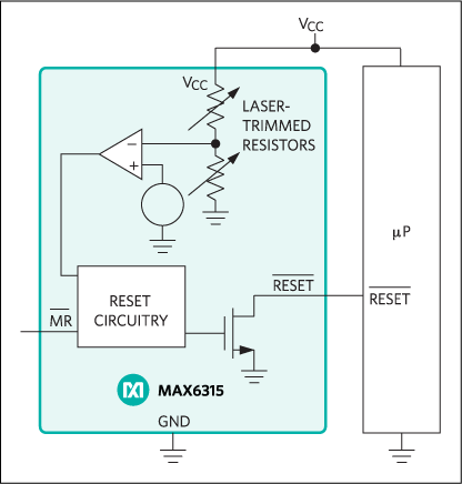 MAX6315: Typical Operating Circuit