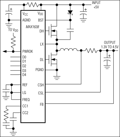 MAX1638: Typical Operating Circuit