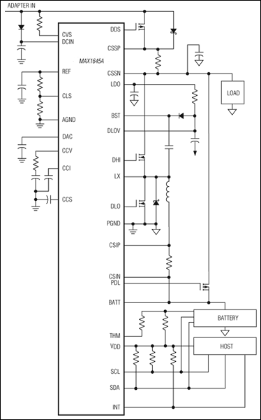 MAX1645, MAX1645A: Typical Operating Circuit
