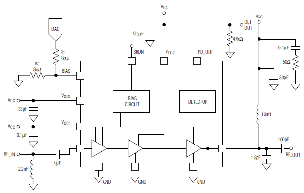 MAX2242: Typical Application Circuit