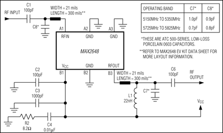 MAX2648: Typical Application Circuit