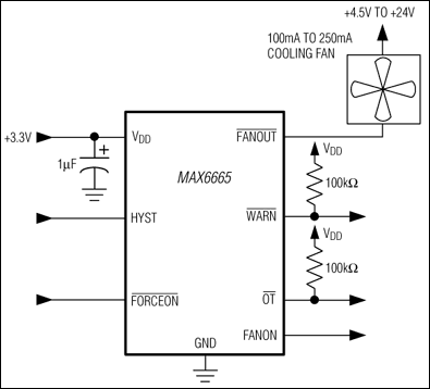 MAX6665: Typical Operating Circuit