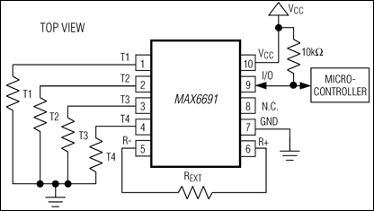MAX6691: Typical Operating Circuit