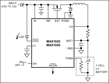 MAX1925, MAX1926: Typical Operating Circuit