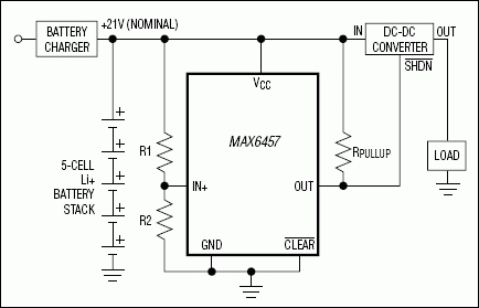 MAX6457, MAX6458, MAX6459, MAX6460: Typical Operating Circuit