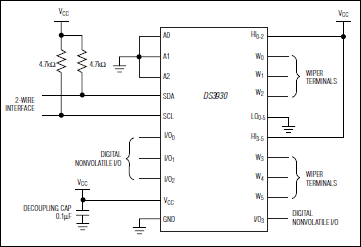 DS3930: Typical Operating Circuit
