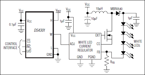 DS4301: Typical Operating Circuit
