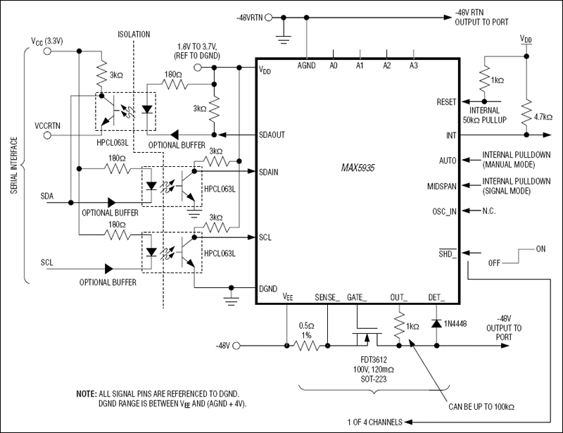MAX5935: Typical Operating Circuit