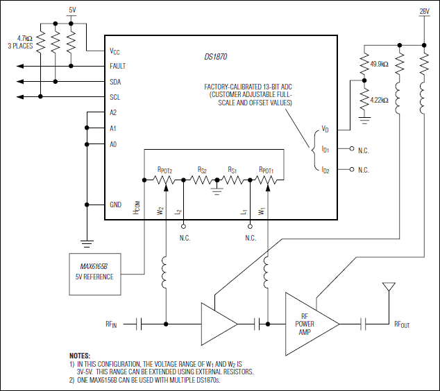 DS1870: Typical Operating Circuit