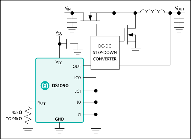 DS1090: Typical Operating Circuit