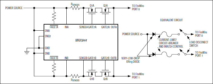 MAX5944: Typical Operating Circuit