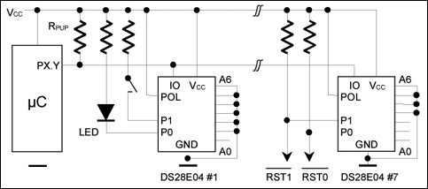 DS28E04-100: Typical Operating Circuit