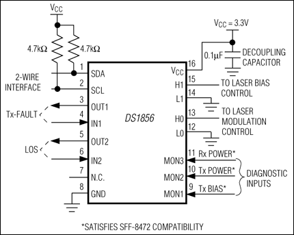 DS1856: Typical Operating Circuit