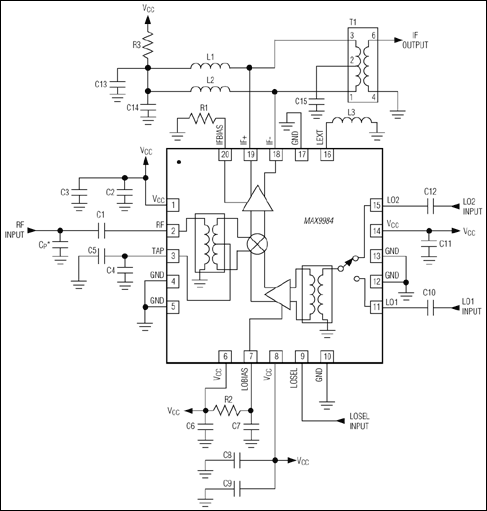 MAX9984: Typical Application Circuit