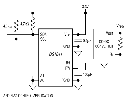 DS1841: Typical Operating Circuit