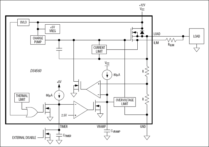 DS4560: Typical Application Circuit