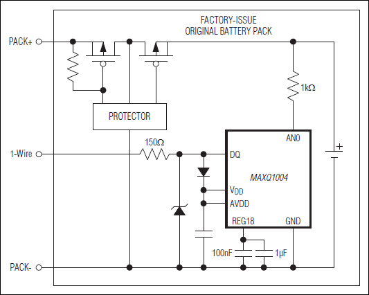 MAXQ1004: Typical Application Circuit