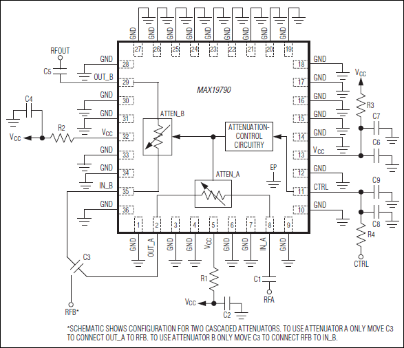 MAX19790: Typical Application Circuit