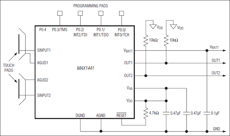 MAX1441: Typical Application Circuit