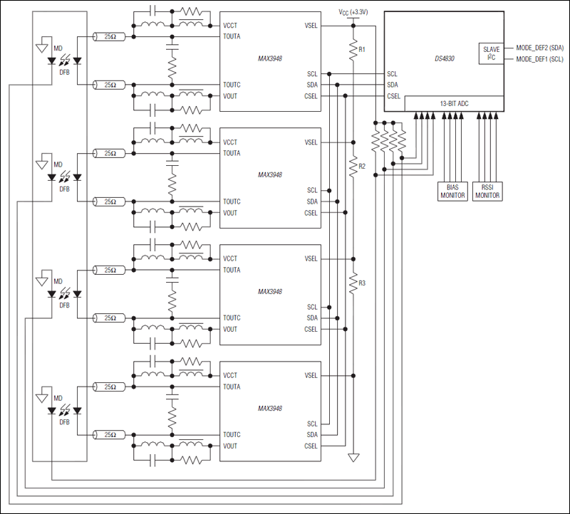 DS4830: Typical Application Circuit