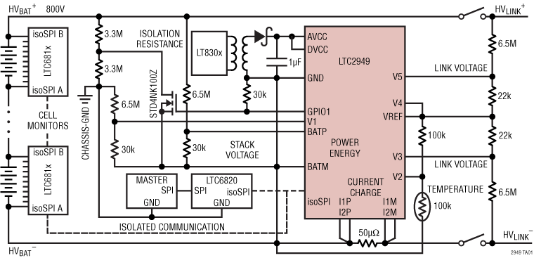 LTC2949 Application Circuit