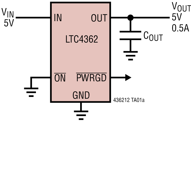 LTC4362-1-4362-2 Application Circuit