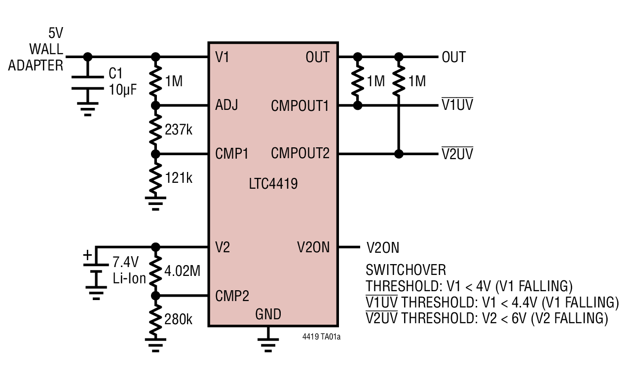 LTC4419 - Typical Application Image 1