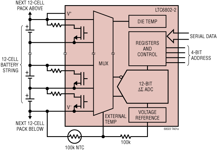 LTC6802-2 Apllication Circuit