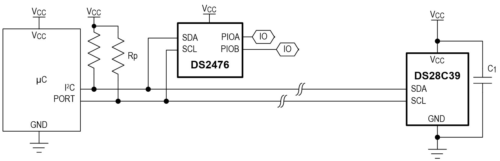 DS28C39 Typical Application Circuit