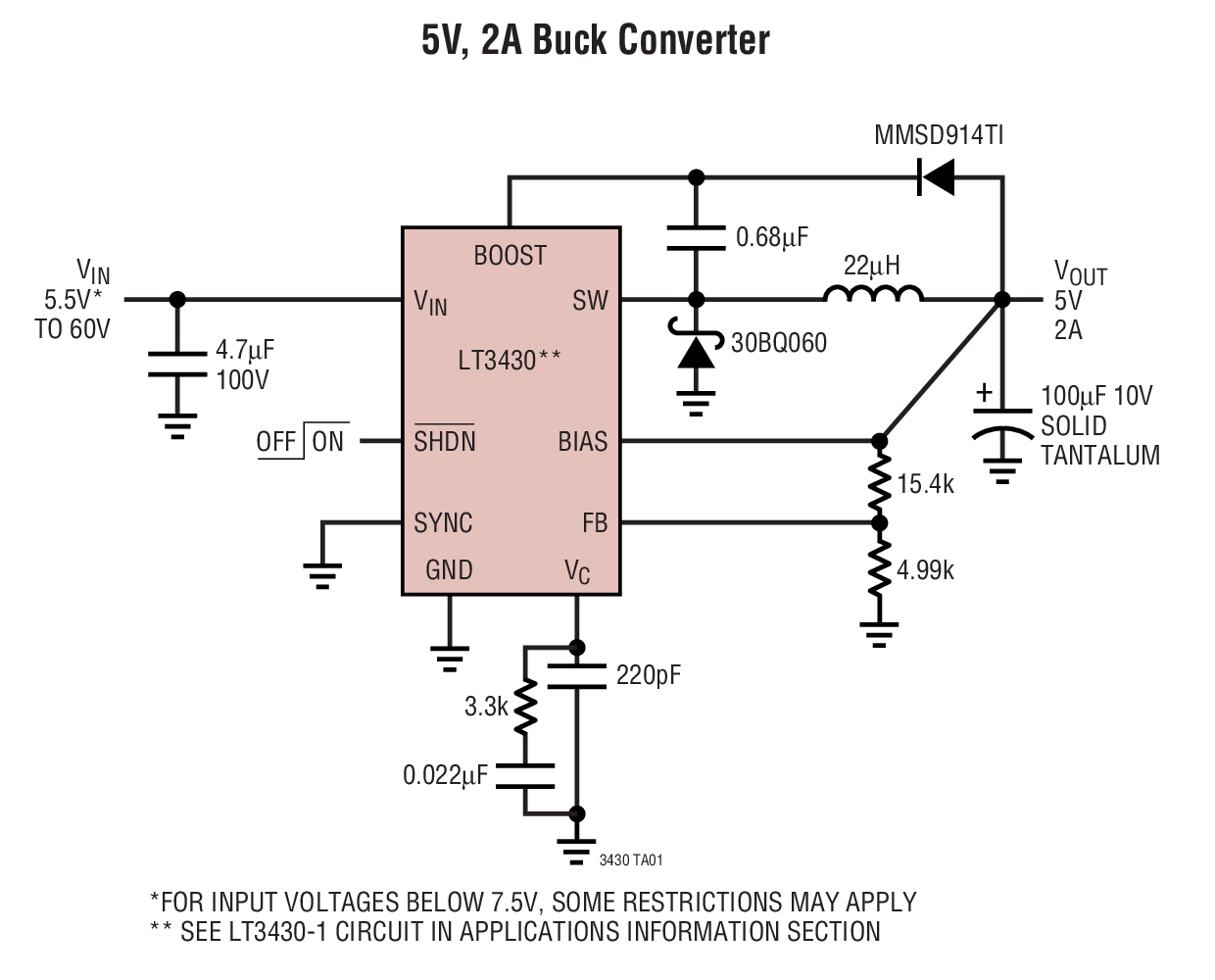5V, 2A Buck Converter