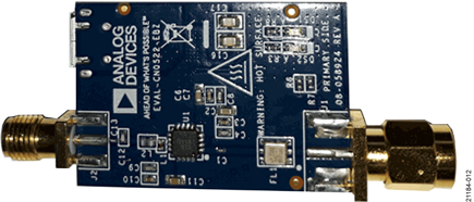 Top View of the EVAL-CN0522-EBZ