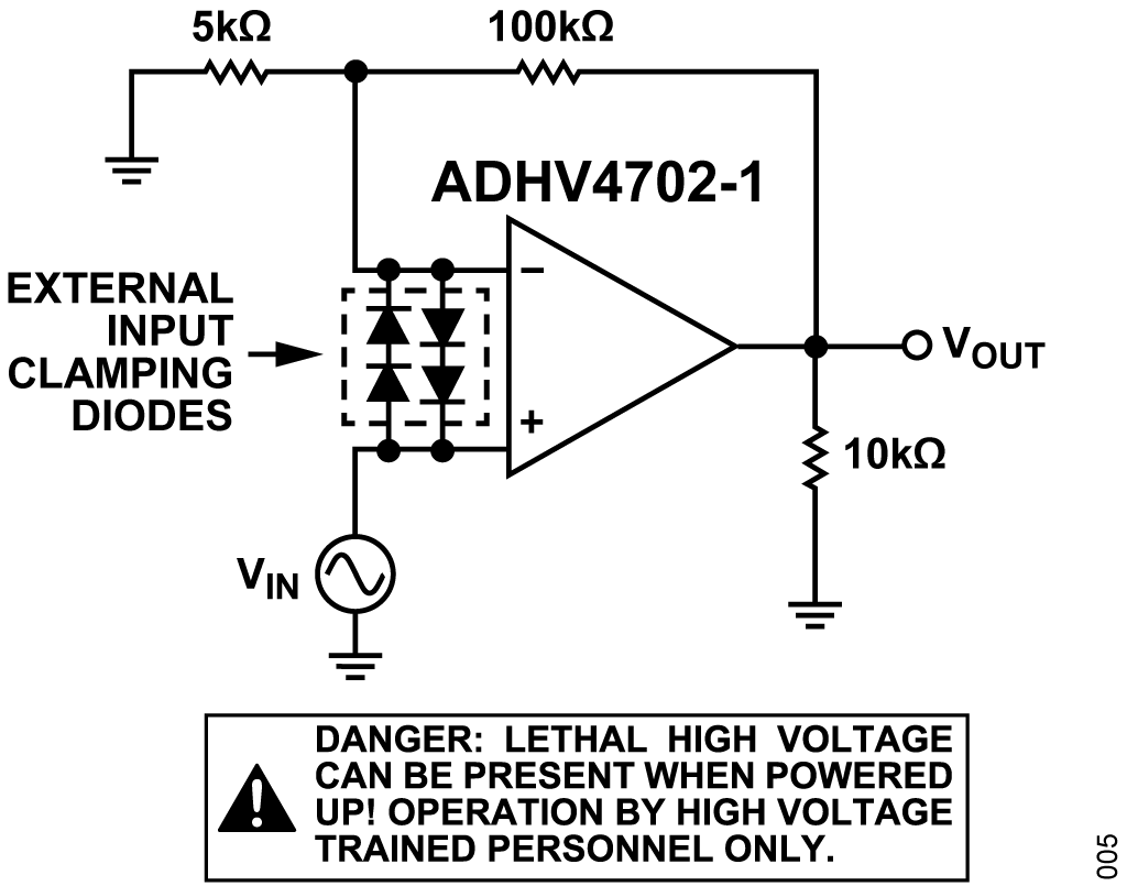 Figure 5. ADHV4702-1 Slew Rate Protection Circuit.