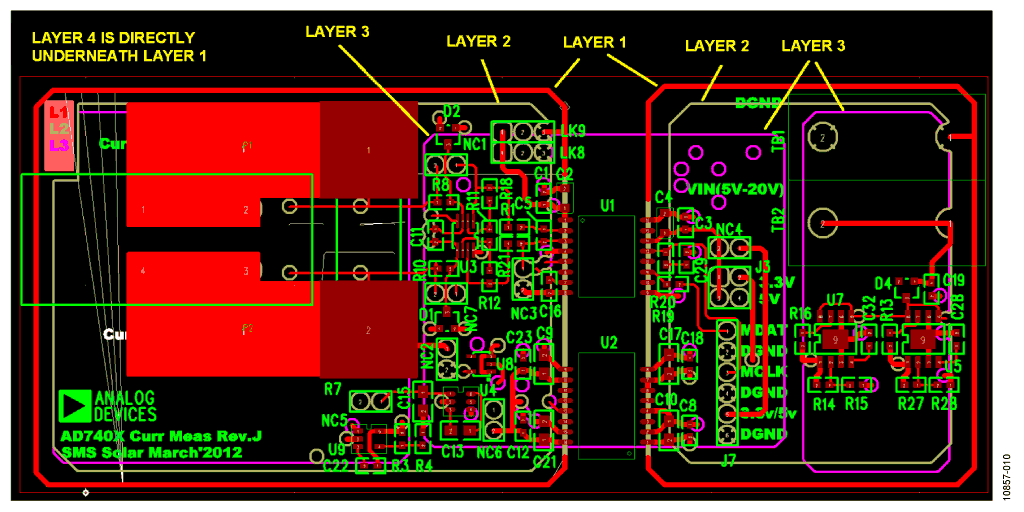 Proposed Layout for Current Measurement
